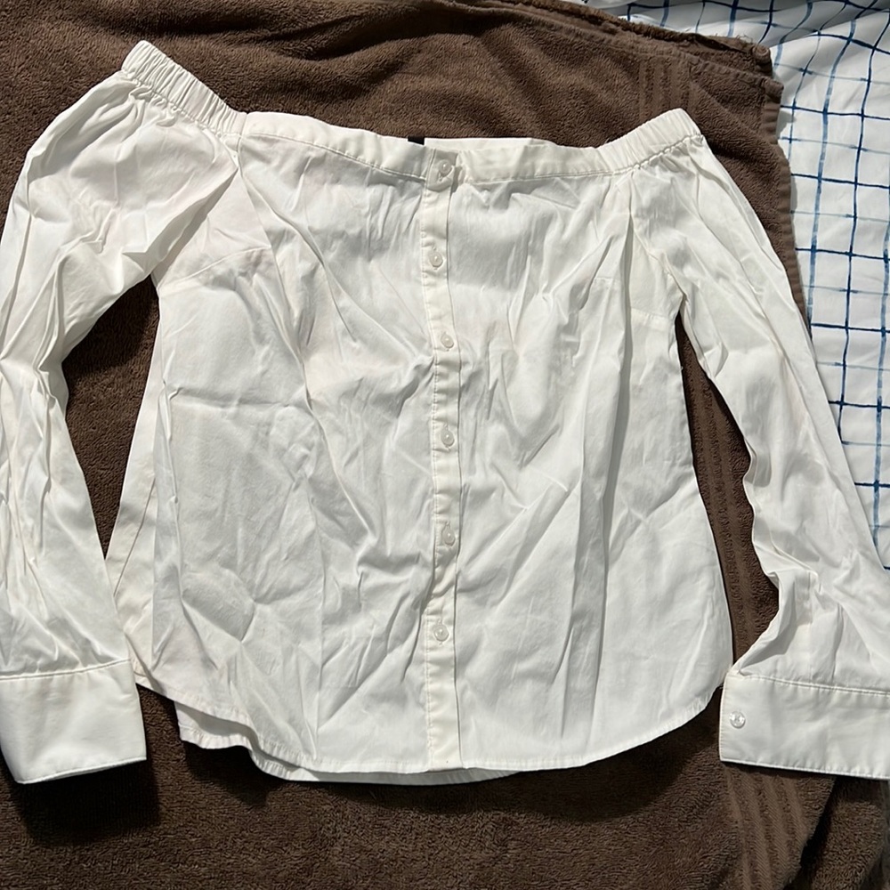 Express off shoulder top